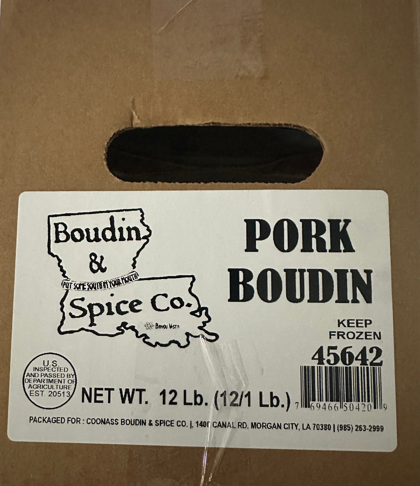 Original Boudin Boudin and Spice Co.