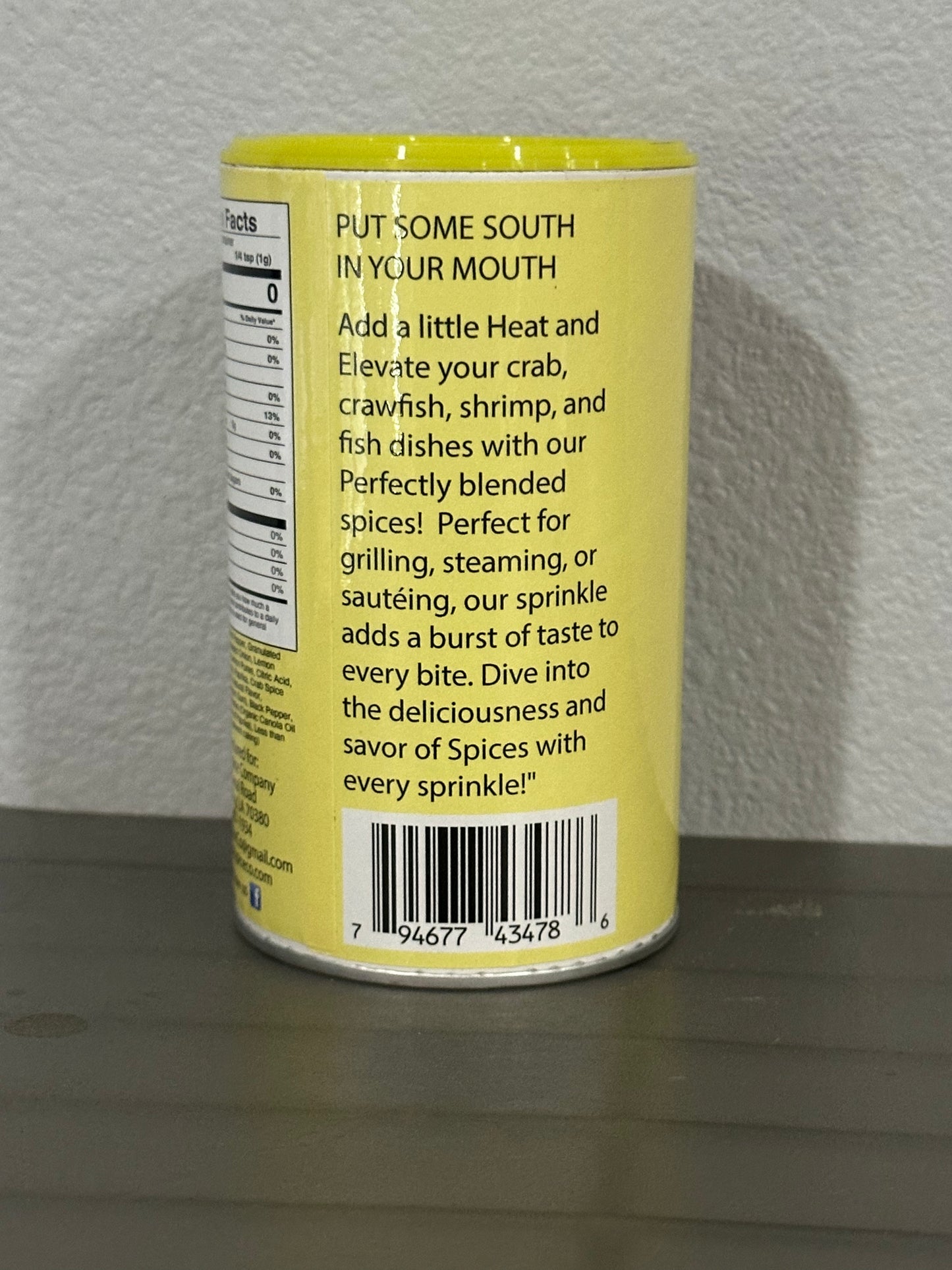 Seafood Sprinkle (INT) Boudin and Spice Co.