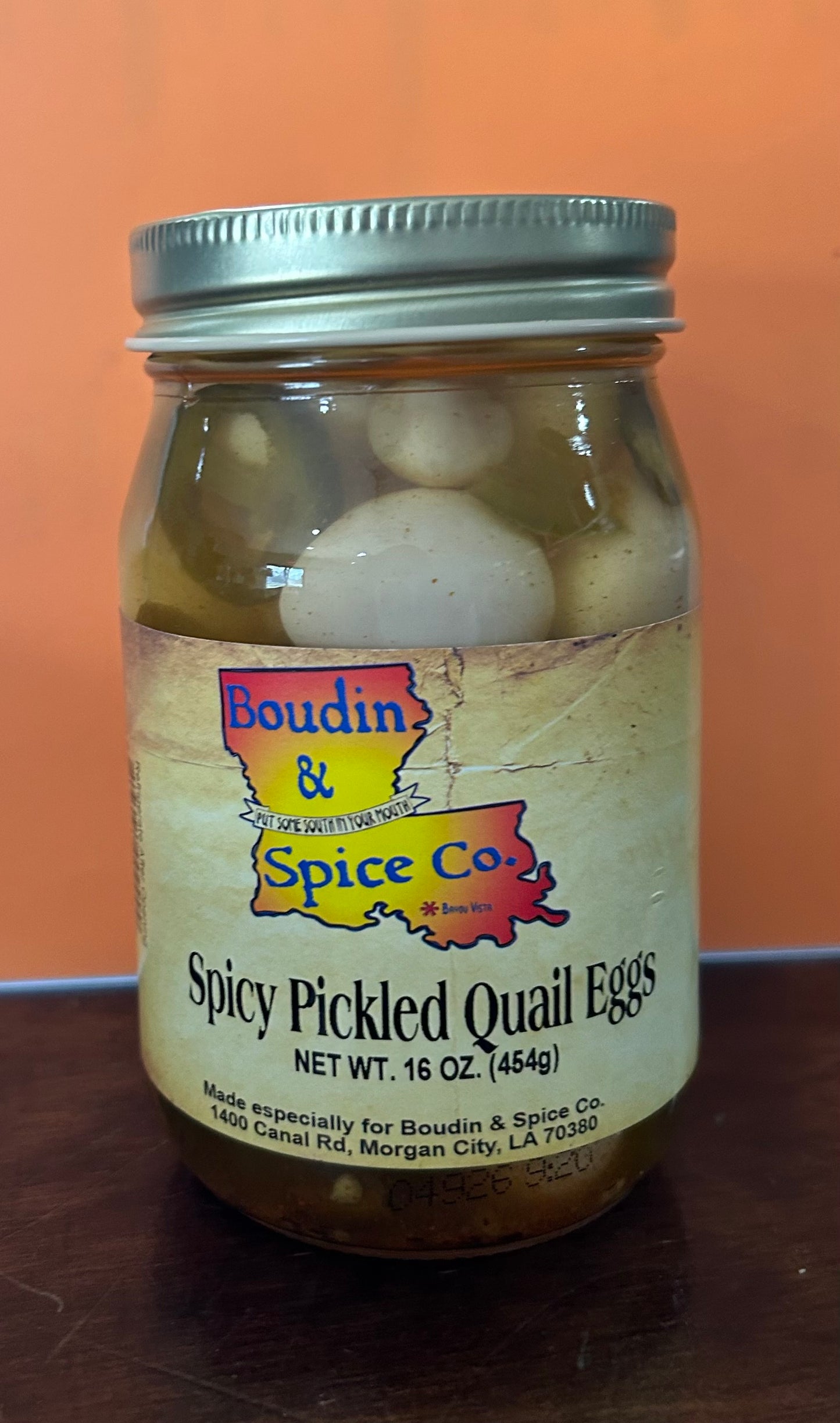 Spicy Pickled Quail Eggs
