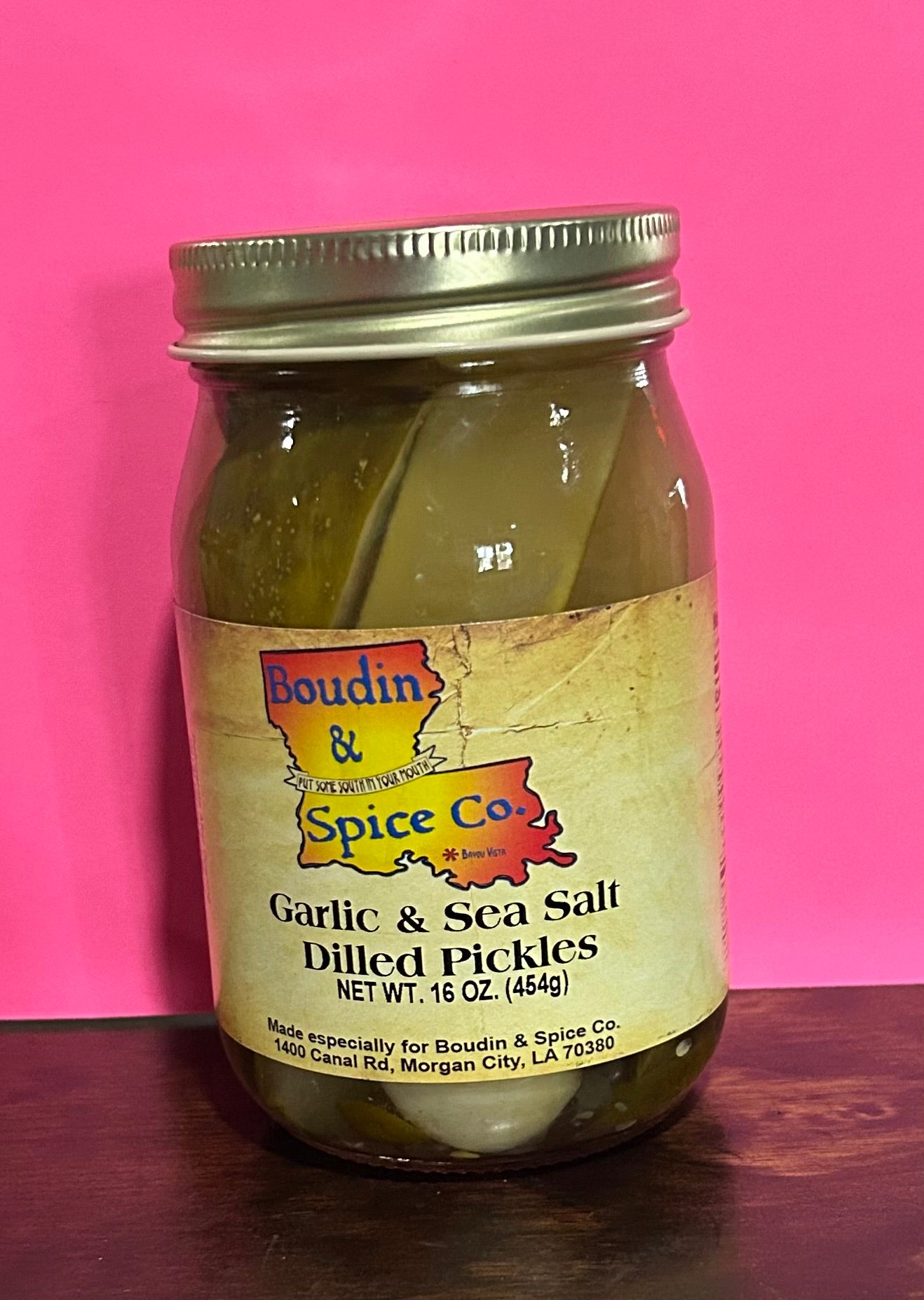 Garlic & Sea Salt Dilled Pickles