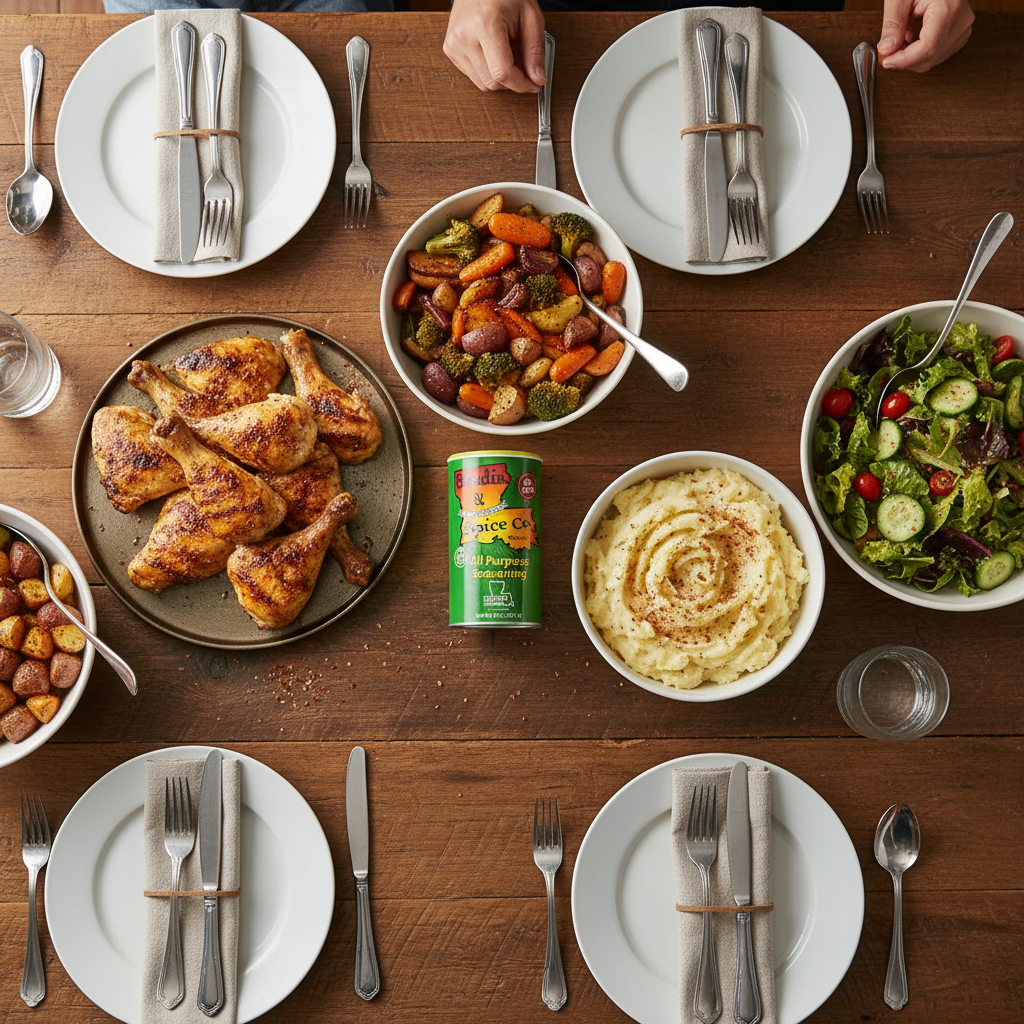 All-Purpose Seasoning Family Dinner