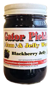 Gator Pickles® Jam & Jelly Works Blackberry Jelly Boudin and Spice Co.