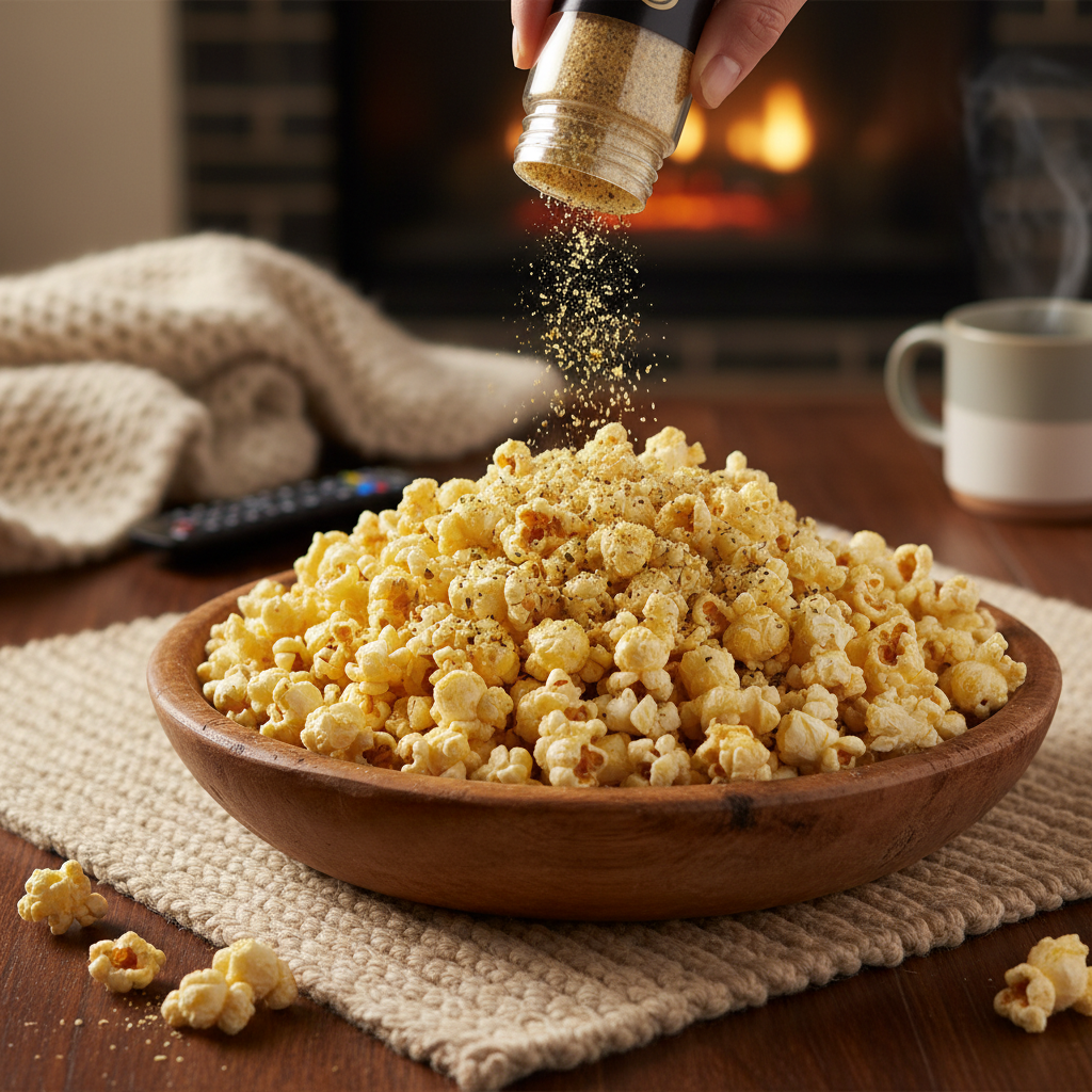Garlic Butter Popcorn