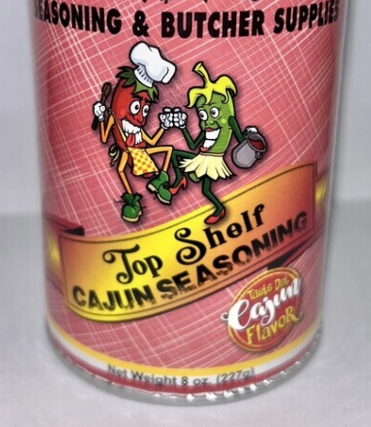 top shelf Cajun seasoning (COMING SOON) – Boudin and Spice Co.