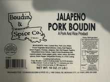  "Jalapeno Boudin spicy pork sausage - Boudin and Spice Co."