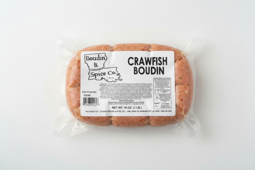 Crawfish Boudin - Louisiana Seafood Sausage (1lb)