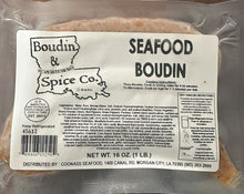 "Seafood Boudin with shrimp and crab - Boudin and Spice Co."