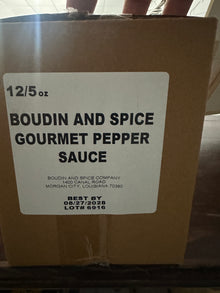 Gourmet Pepper Sauce 12/5oz bottles Boudin and Spice Co.