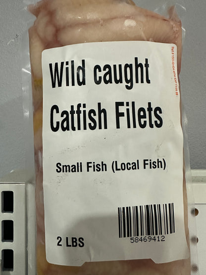 Wild Caught Catfish Filets (2 LBS)