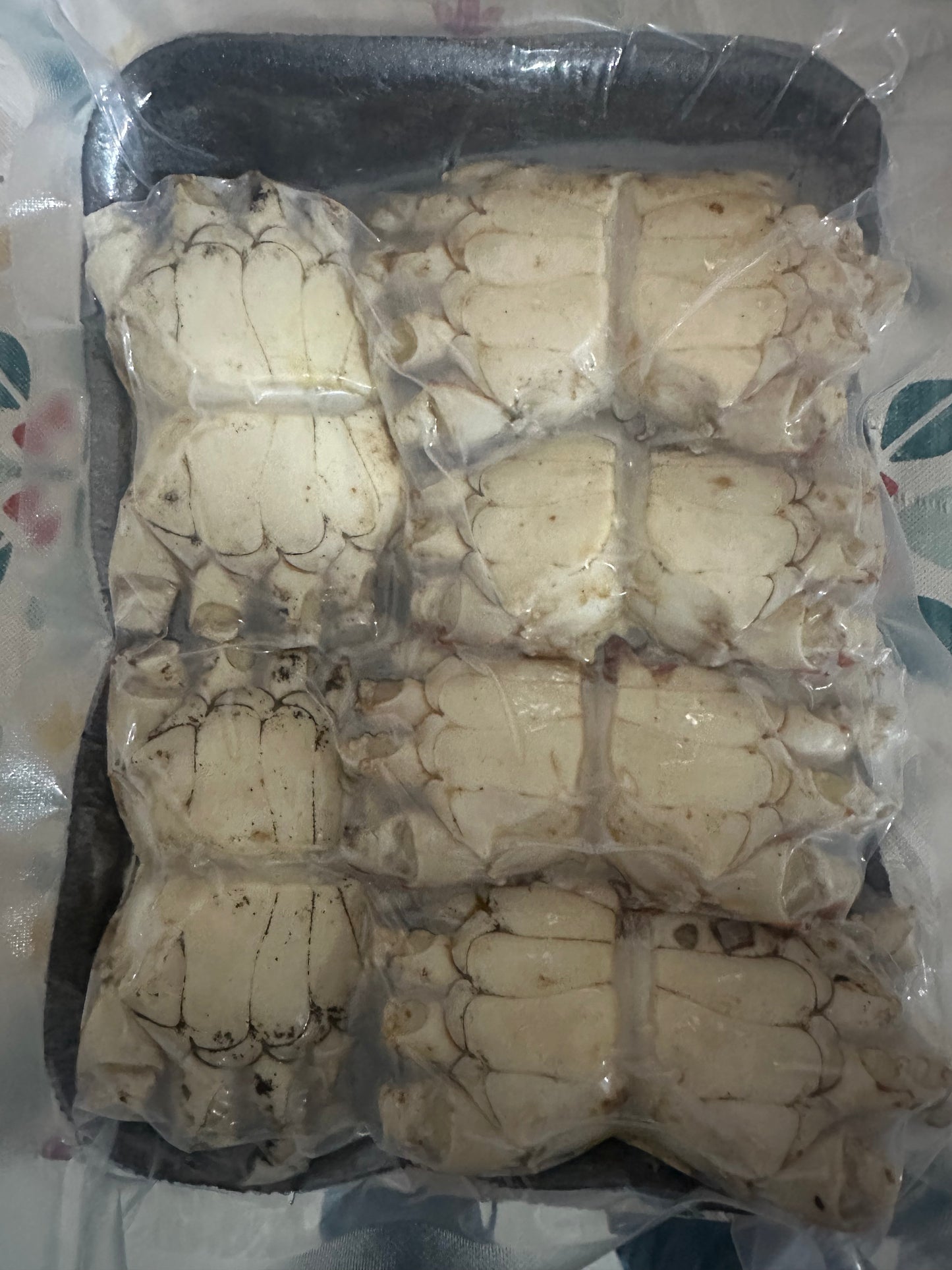 seasoned Louisiana Gumbo Crabs.