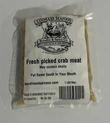 Fresh Picked Louisiana Crab Meat (1lb)
