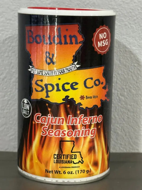 Cajun Inferno Seasoning Boudin and Spice Co.