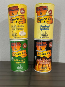 "Variety Pack of Louisiana Seasonings - Boudin and Spice Co."