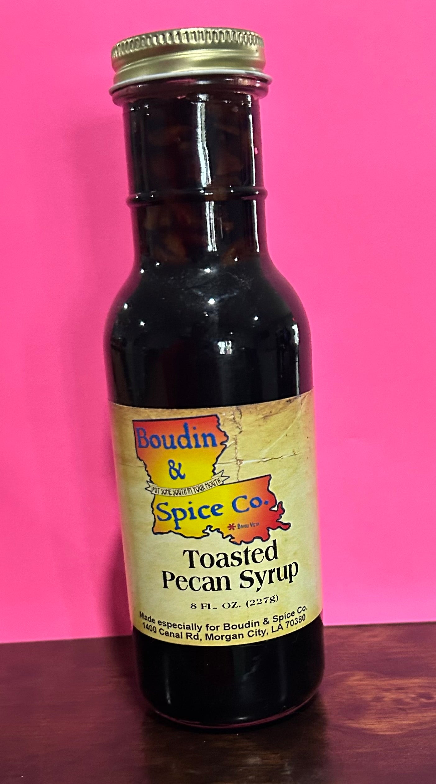 Toasted Pecan Syrup