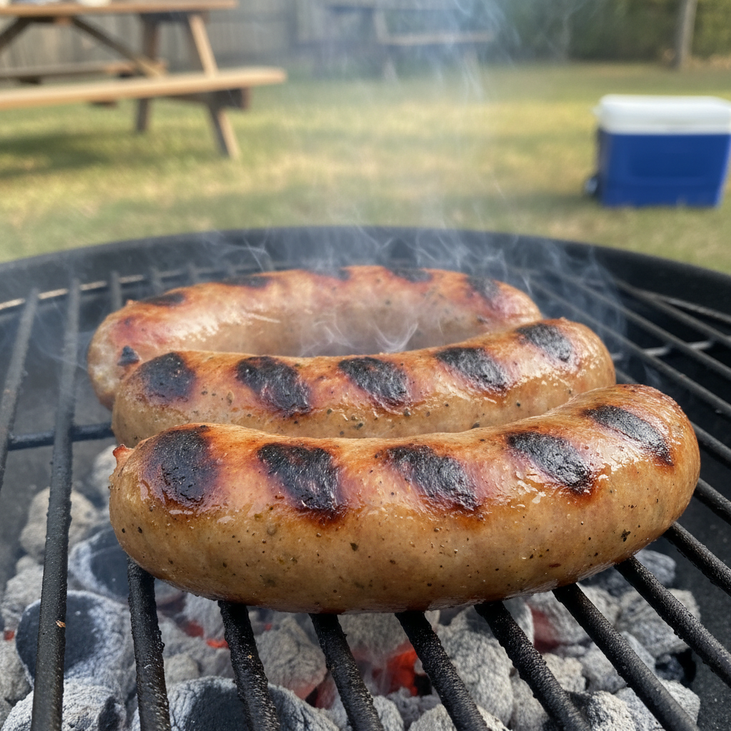 Grilled Boudin