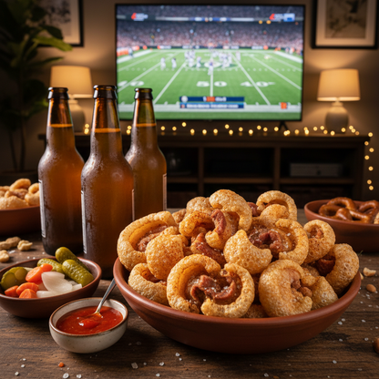 Pork Cracklings Game Day